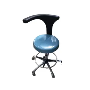 Adjustable revolving stool for hospitals, clinics, and laboratories