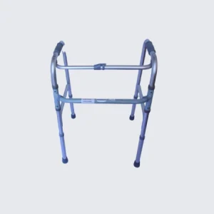 Lightweight walking frame without wheels for patient mobility support